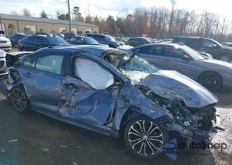 2020 Toyota Corolla Le из США, поврежденный, VIN JTDEPRAE9LJ013909